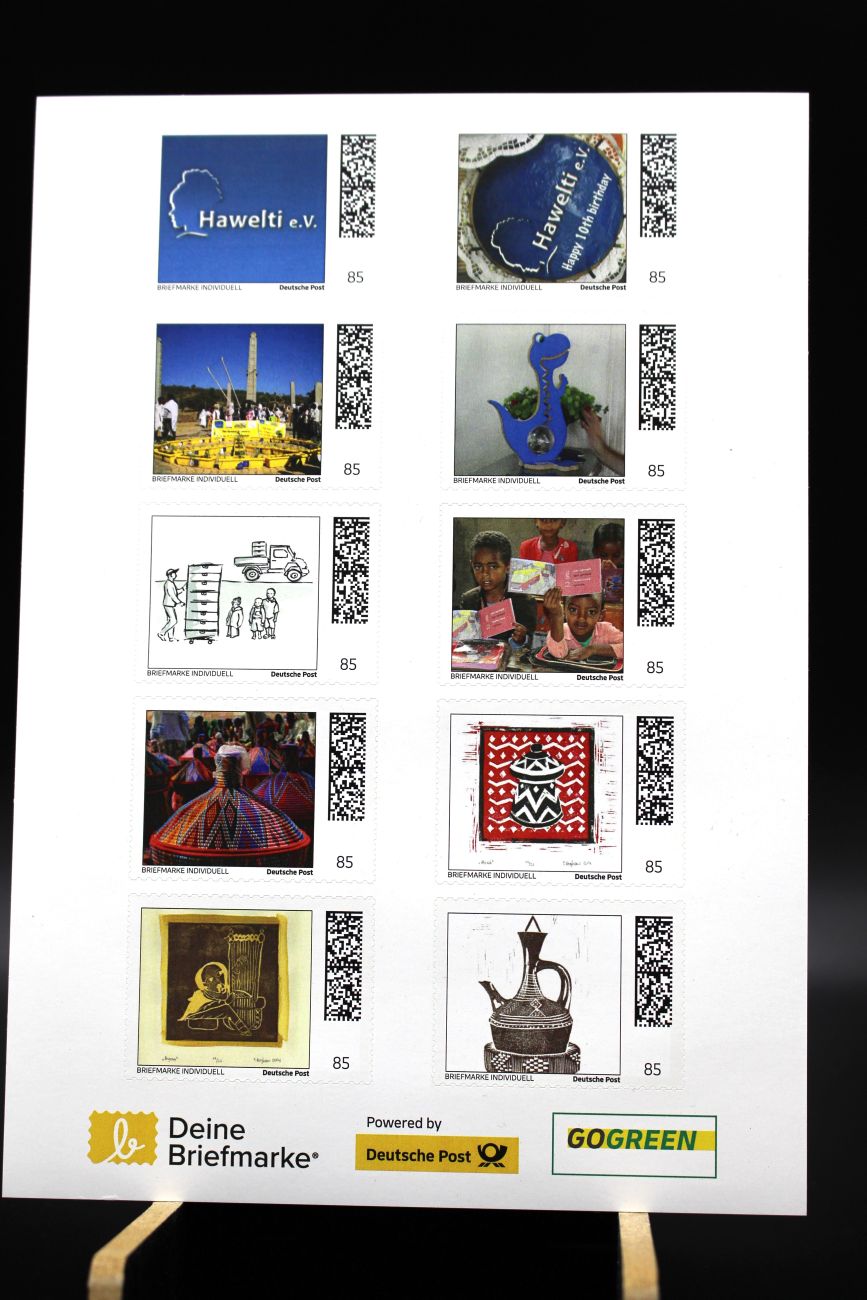 Sonderbriefmarken „10 Jahre Hawelti e.V. – eine Zeitreise“ – Bild 2