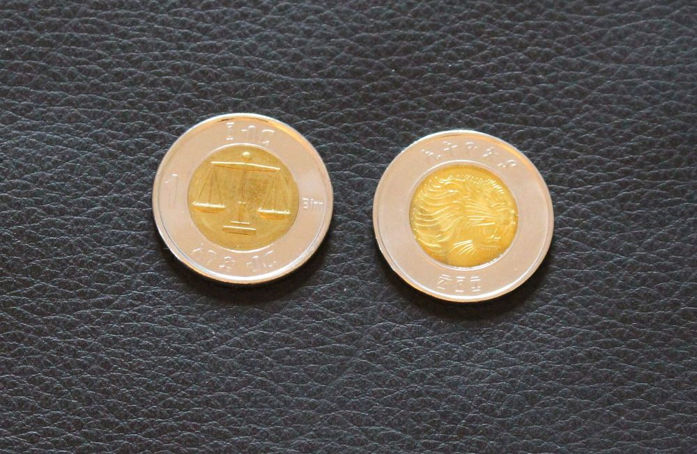 Kettenanhänger – 1 Äthiopischer Birr „Löwe“ – Bild 5