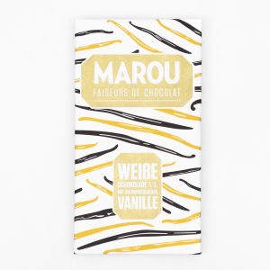Marou Weisse Schokolade mit Vanille 44%, 80g