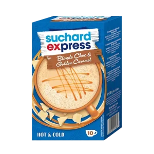 Suchard express Blonde Chocolate & Golden Caramel, 10x15g