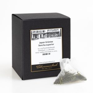 Teebeutel Japan Grüntee, Sencha Superior, 25 x 2g