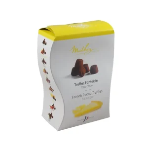 Mathez Schokoladentrüffel mit Zitronengeschmack