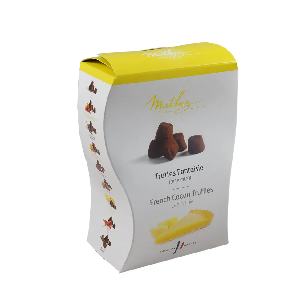 Mathez Schokoladentrüffel mit Zitronengeschmack