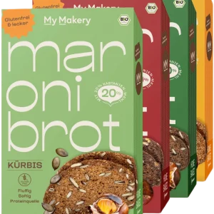 Probierpaket Maronibrot (4x glutenfreie Bio Brotbackmischungen)