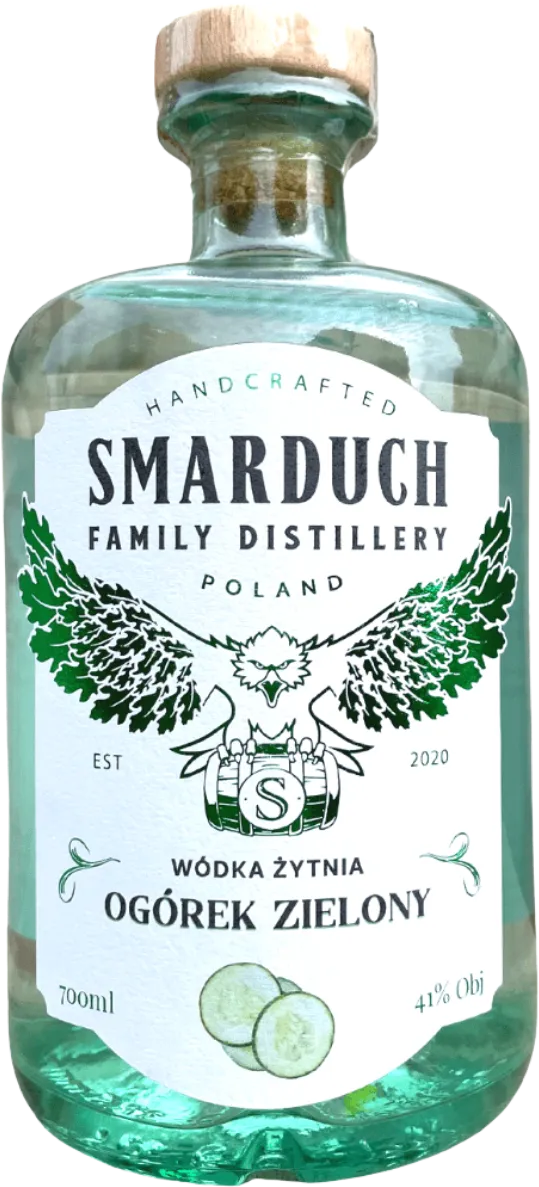 Wódka żytnia Ogórek Zielony – „Roggenvodka Grüne Gurke“ – Bild 2