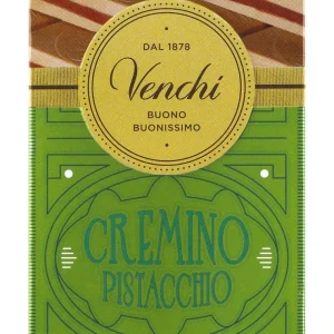 Venchi Tafel Pistachio Cremino – Gianduia-Pistazienschokolade, leicht gesalzen