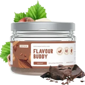Vetain Flavour Buddy Nuss-Nougat – natürliches Geschmackspulver